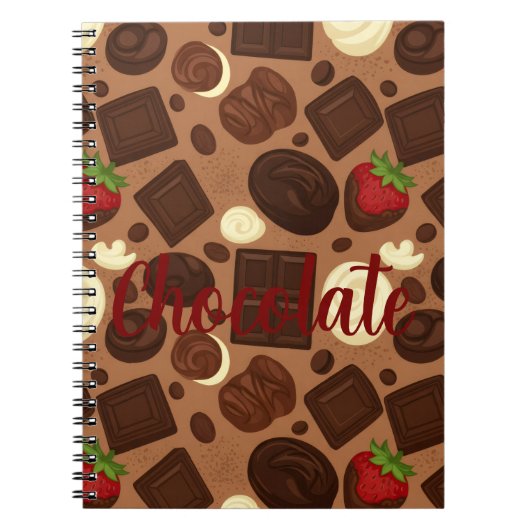 Chocolade notitieboek (Voorkant)