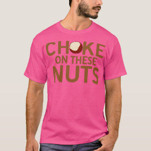 Chocolade op deze noten t-shirt