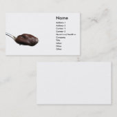 Chocolade op lepel Visitekaartje (Voorkant / Achterkant)