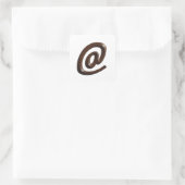 Chocolade op stickers (Tas)