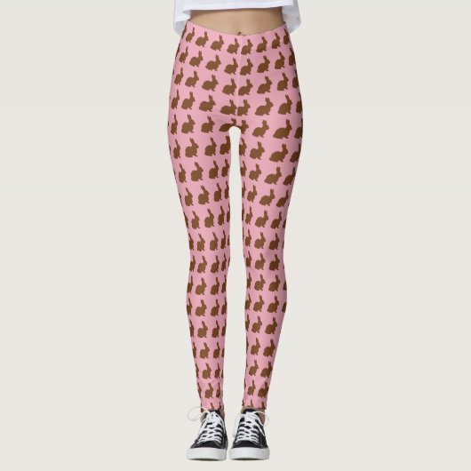 Chocolade paashparade! leggings (Voorkant)