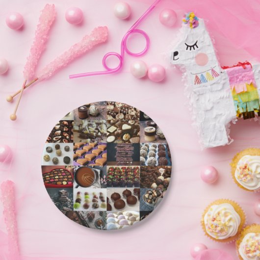 Chocolade Papieren Bordje (Feest)