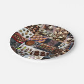 Chocolade Papieren Bordje (Gekanteld)