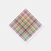 Chocolade Pastels Pset 12-PAPIER NAPKINS Servetten (Hoek)