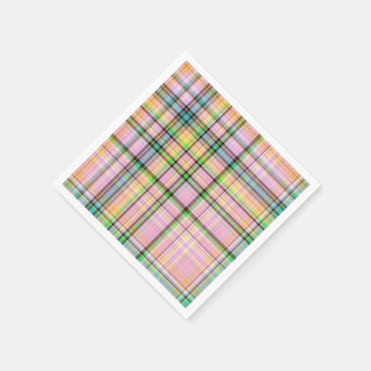 Chocolade Pastels Pset 21-PAPIER NAPKINS Servetten (Hoek)