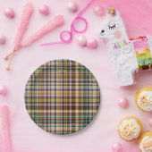 Chocolade Pastels Pset 27-PAPIER BORDEN Papieren Bordje (Feest)