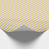 Chocolade Pastels Stripes 06-Gift Wrapping Paper Cadeaupapier (Hoek)
