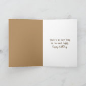 Chocolade Pawprint Cookies Kaart (Binnen)