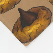 Chocolade Peanut Butter Blossom Cookie Bakery Food Fleece Deken (Hoek)