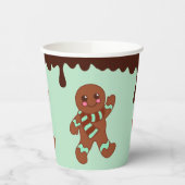 Chocolade peperkoek papieren bekers (Links)