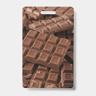 Chocolade per badge