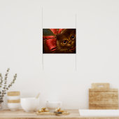 CHOCOLADE PERZISCHE KAT POSTER (Keuken)