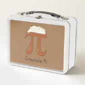 Chocolade Pi Cute Wiskunde Pi Day Lunch Box (Voorkant)