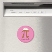 Chocolade Pi Cute Wiskunde Pi Day Magnet (Insitu (Vaatwasser))