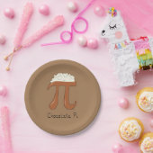 Chocolade Pi Cute Wiskunde Pi Day Party Paper Bord (Feest)
