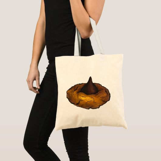 Chocolade pindakaas Kerstkoekje bakken Tote Bag (Voorkant (product))