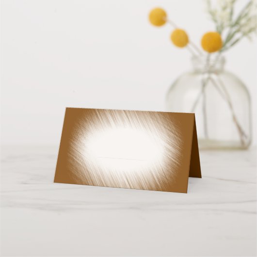 Chocolade Place Card Plaatskaartje (Voorkant)