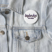 Chocolade PO STAT Ronde Button 5,7 Cm (In situ)