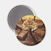 Chocolade Pocky Pie Magneet (Voorkant / Achterkant)