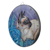 Chocolade Point Siamese Cat Dartbord (Voorkant Rechts)