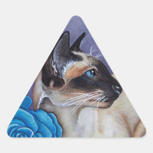 Chocolade Point Siamese Cat Sticker