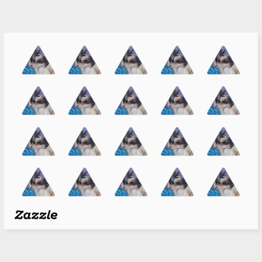 Chocolade Point Siamese Cat Sticker (Vel)