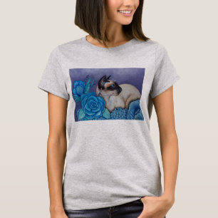 Chocolade Point Siamese Cat T-shirt