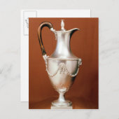 Chocolade-pot, met een weerzinwekkend ontwerp en briefkaart (Voorkant / Achterkant)