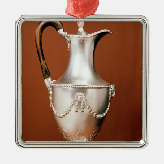 Chocolade-pot, met een weerzinwekkend ontwerp en metalen ornament (Voorkant)