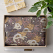 Chocolade Pretzels Patroon Tissuepapier (Geschenk)