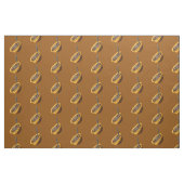 Chocolade pudding patroon stof (Fat Quarter)