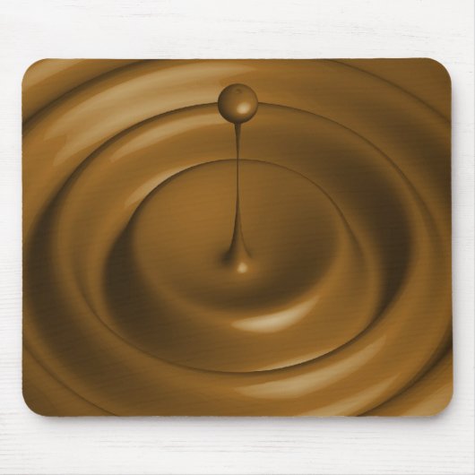 Chocolade Pudding Thema Muismat (Voorkant)