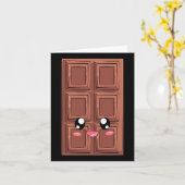 Chocolade R S'mores Kostuum Groep  Kaart (Gele Bloem)