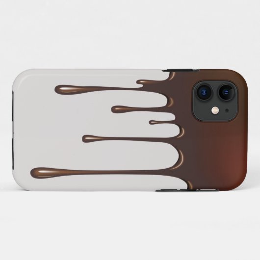 Chocolade Rain Case-Mate iPhone Case (Achterkant (horizontaal))