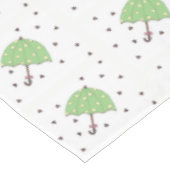 Chocolade Rain Sweet Baby Umbrella Tafelkleed (Gekanteld)