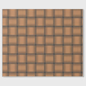 Chocolade Ribbon Wrapping Paper Cadeaupapier (Vlak)