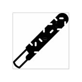 chocolade rubberstempel (Afrduk)