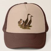 Chocolade Runner Duck Family Trucker Pet (Voorkant)
