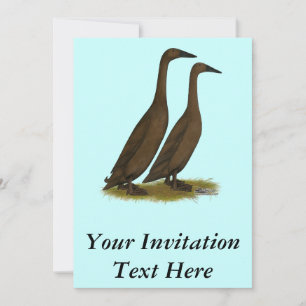 Chocolade Runner Ducks Kaart