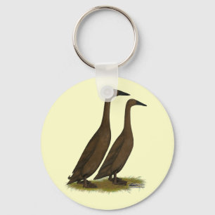 Chocolade Runner Ducks Sleutelhanger
