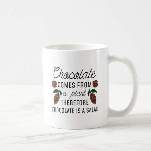 Chocolade Salad Koffiemok (Rechts)