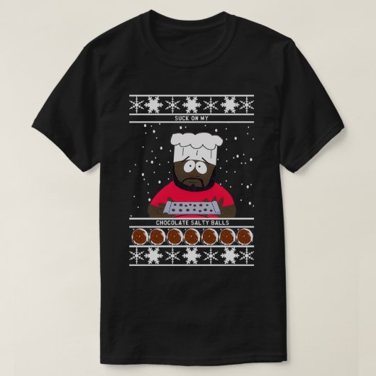 Chocolade Salty Balls T-shirt (Design voorkant)
