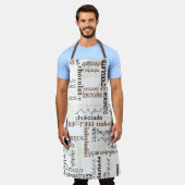 Chocolade Schort (Gedragen)