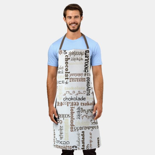 Chocolade Schort (Gedragen)