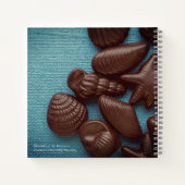Chocolade Seashells Blank Desserts Recipe Book Notitieboek (Achterkant)
