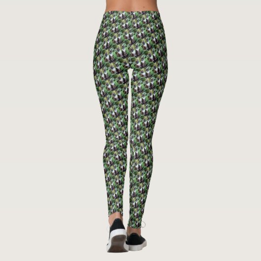 Chocolade Siamese Cat Twins, Leggings (Achterkant)
