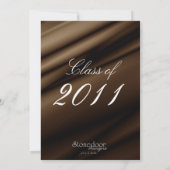 Chocolade Silk 2 Afstuderen Kaart (Achterkant)