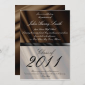 Chocolade Silk 2 Afstuderen Kaart (Voorkant / Achterkant)