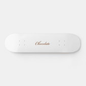 Chocolade Skateboard..! Persoonlijk Skateboard (Horizontaal)