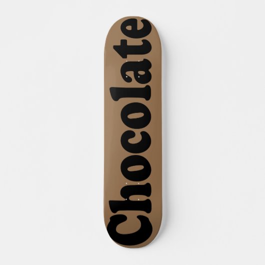 Chocolade Skateboards (Voorkant)